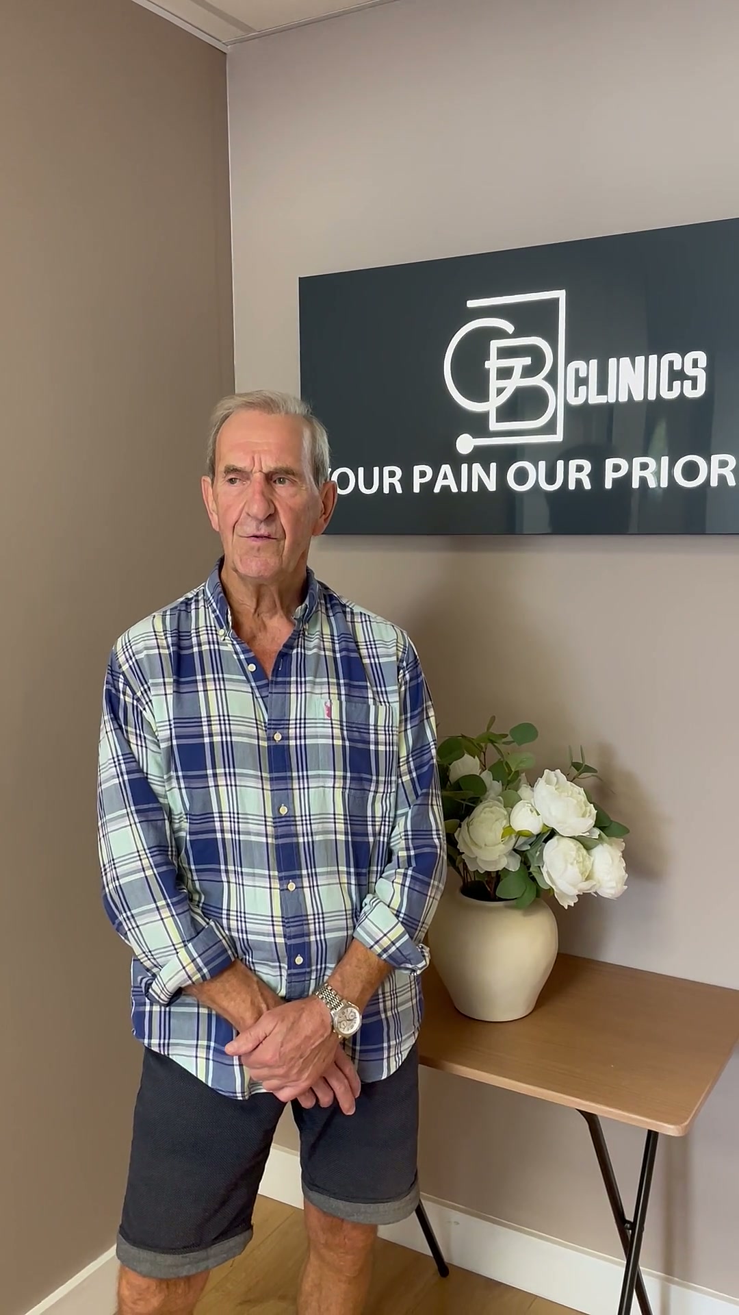 Patient story — Arthrosamid knee injection at GB Clinic
